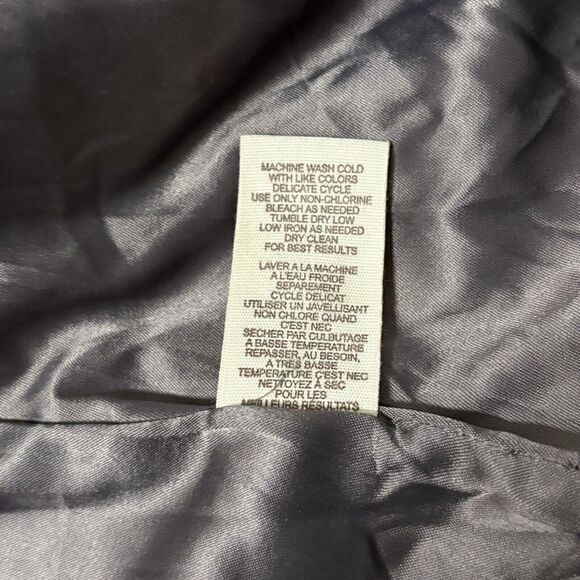 Free People Faux Fur Jacket Swing Coat Womens 0 Herringbone Soft Gray Black Rare - Picture 12 of 14